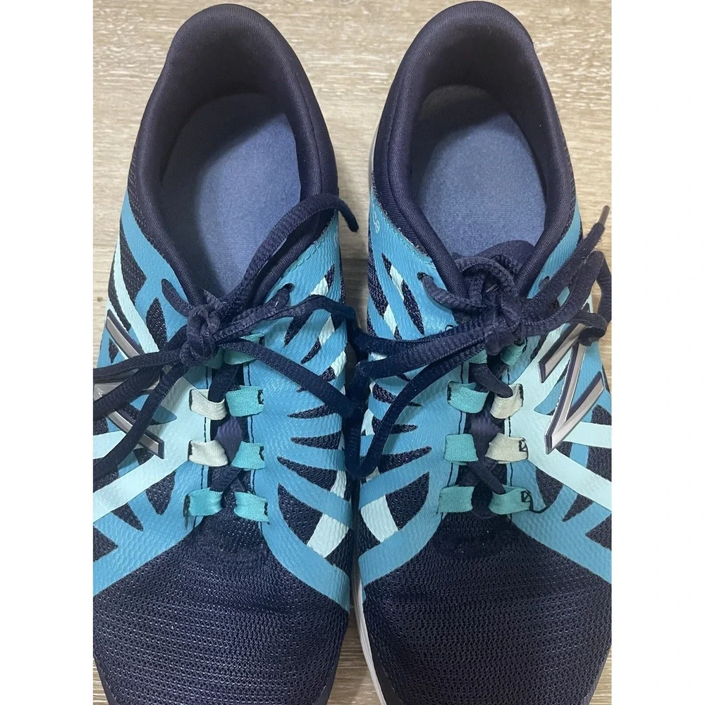 New Balance 811V2 Fantom Tape Cush Navy/Turq Running Shoes Women Sz 8 Sneakers